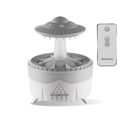 UFO Raindrop Humidifier Water Drop Air Humidifier USB Aromatherapy Essential Oils Aroma Air Diffuser Household Mist Maker